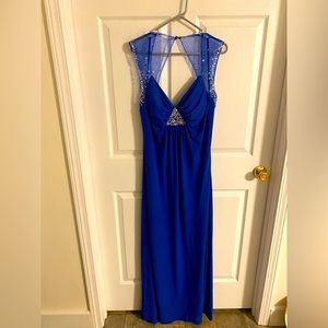 Pageant/ prom dress blue